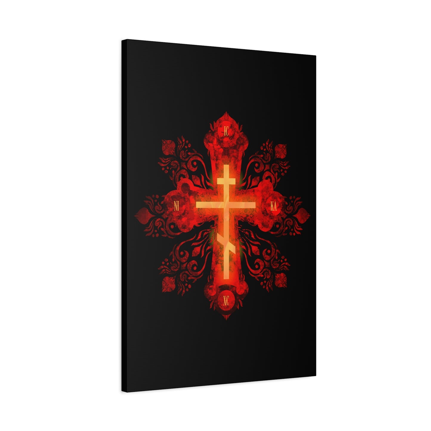 Art Cross: Russian Animation Style No. 1 | Orthodox Christian Canvas Art
