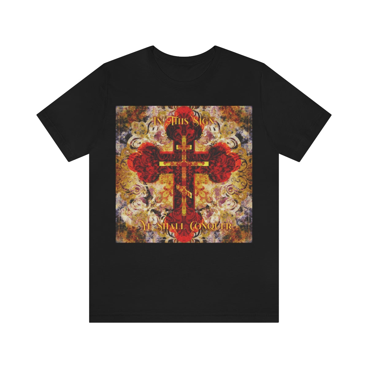 In This Sign Ye Shall Conquer No. 3 | Orthodox Christian T-Shirt