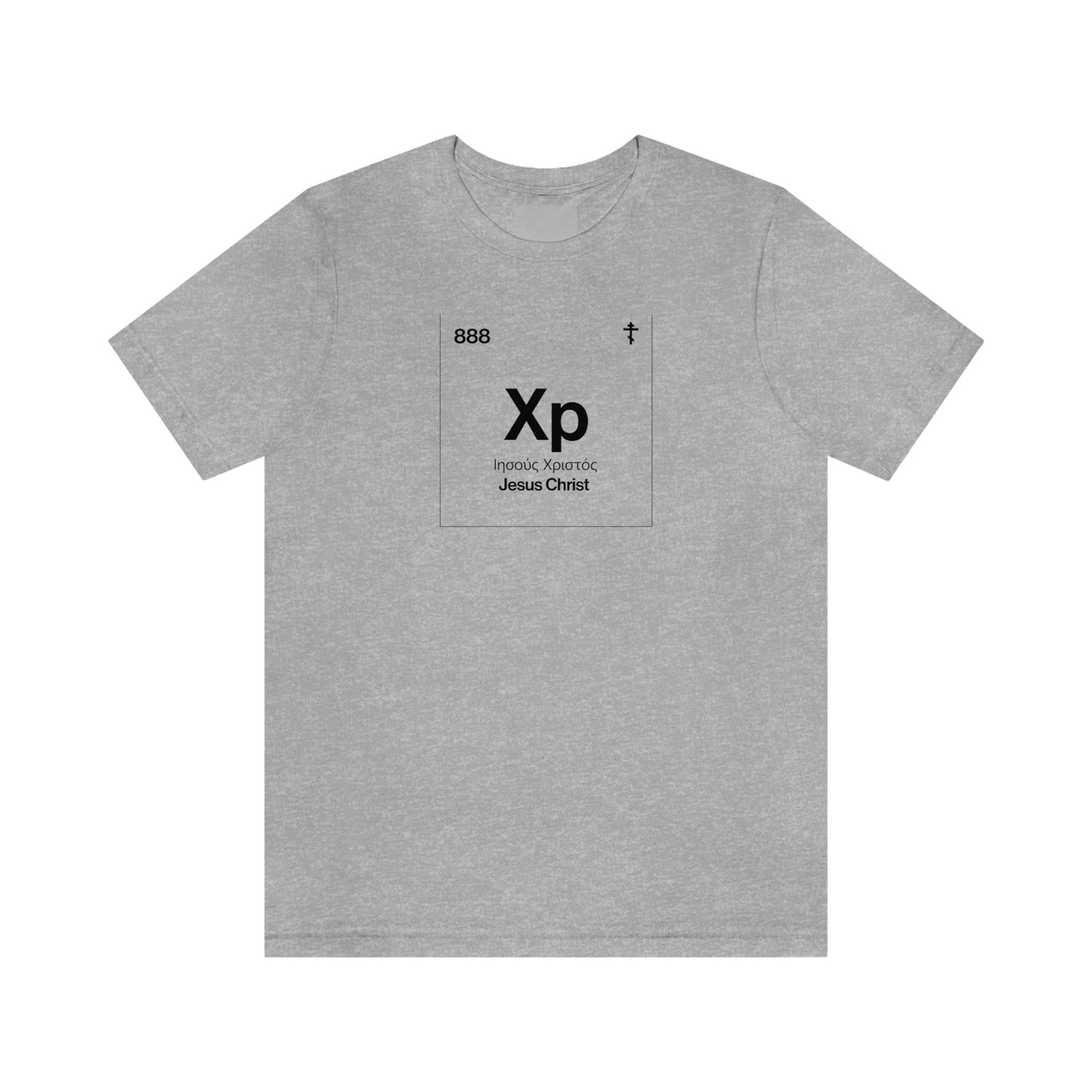Christogram: Atomic Element No. 1 | Orthodox Christian T-Shirt