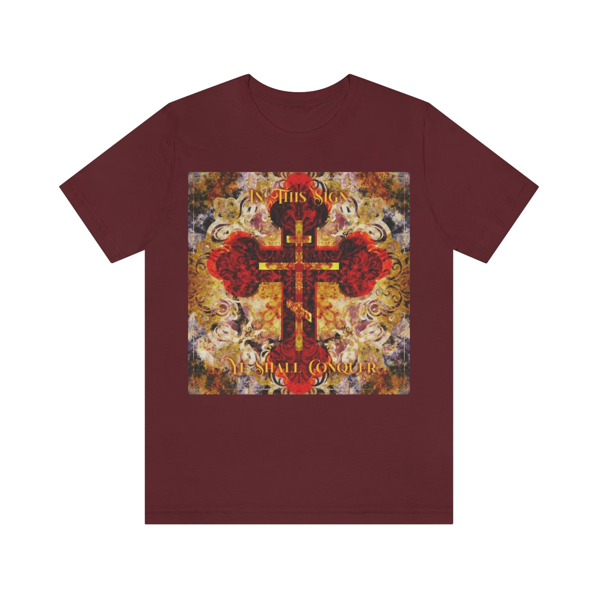 In This Sign Ye Shall Conquer No. 3 | Orthodox Christian T-Shirt