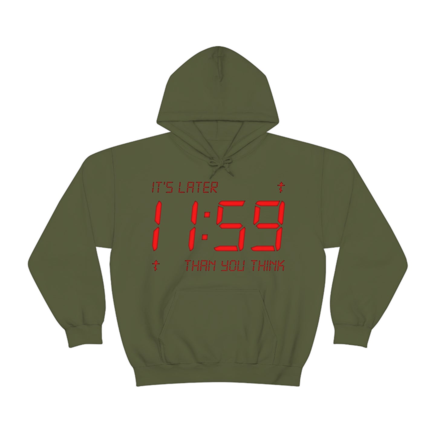 It's Later Than You Think No. 8 | Orthodox Christian Hoodie / Hooded Sweatshirt