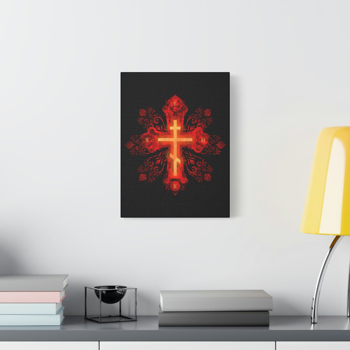 Art Cross: Russian Animation Style No. 1 | Orthodox Christian Canvas Art