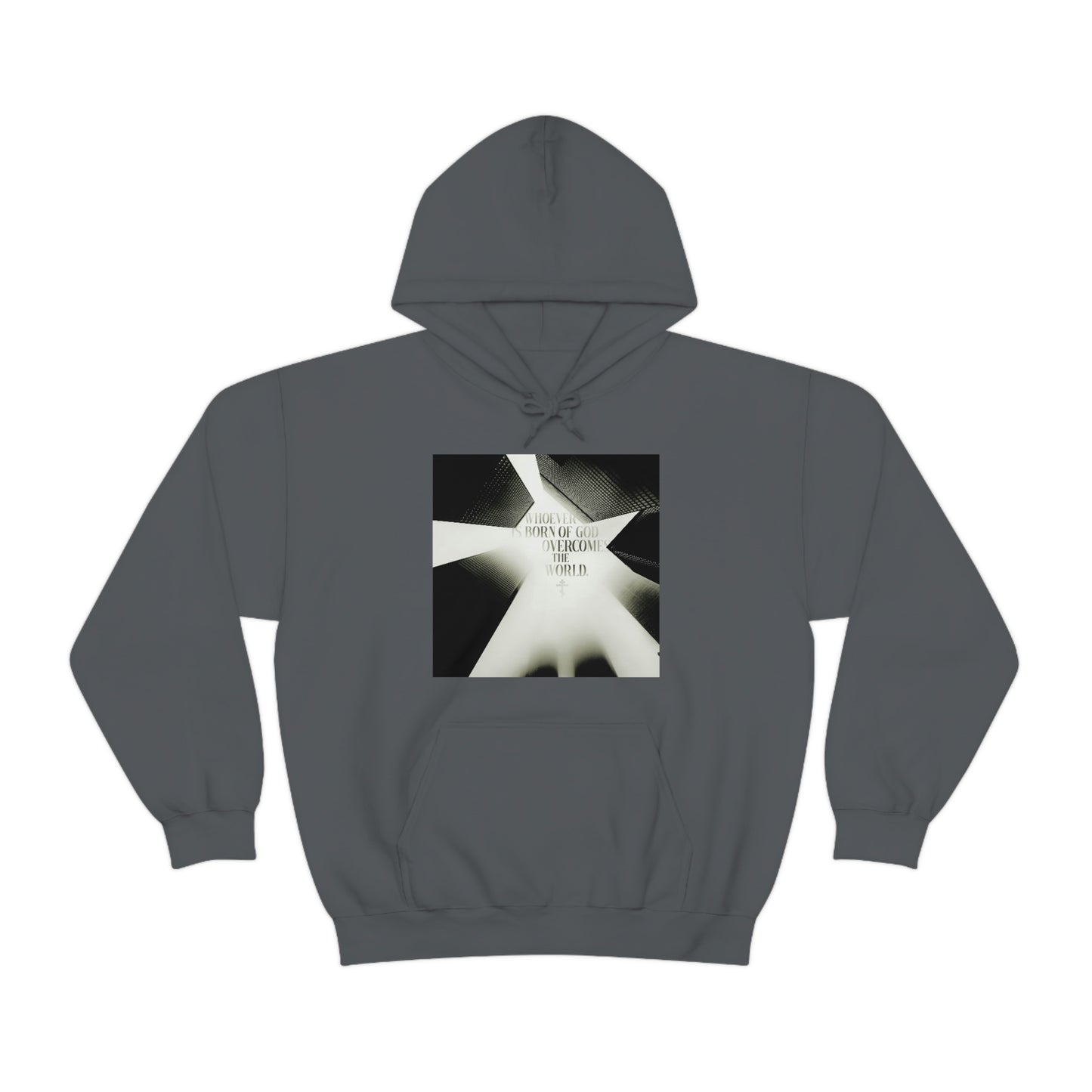 Whoever is Born of God Overcomes the World No.1 | Orthodox Christian Hoodie / Hooded Sweatshirt