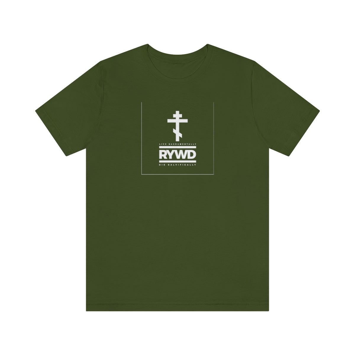 RYWD (Remember You Will Die) Logo Design No. 1 | Orthodox Christian T-Shirt