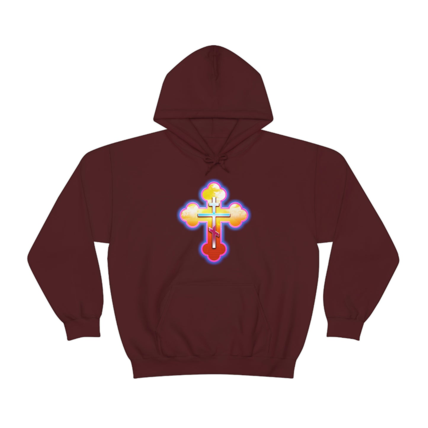 80s Cross No. 1 | Orthodox Christian Hoodie / Hooded Sweatshirt