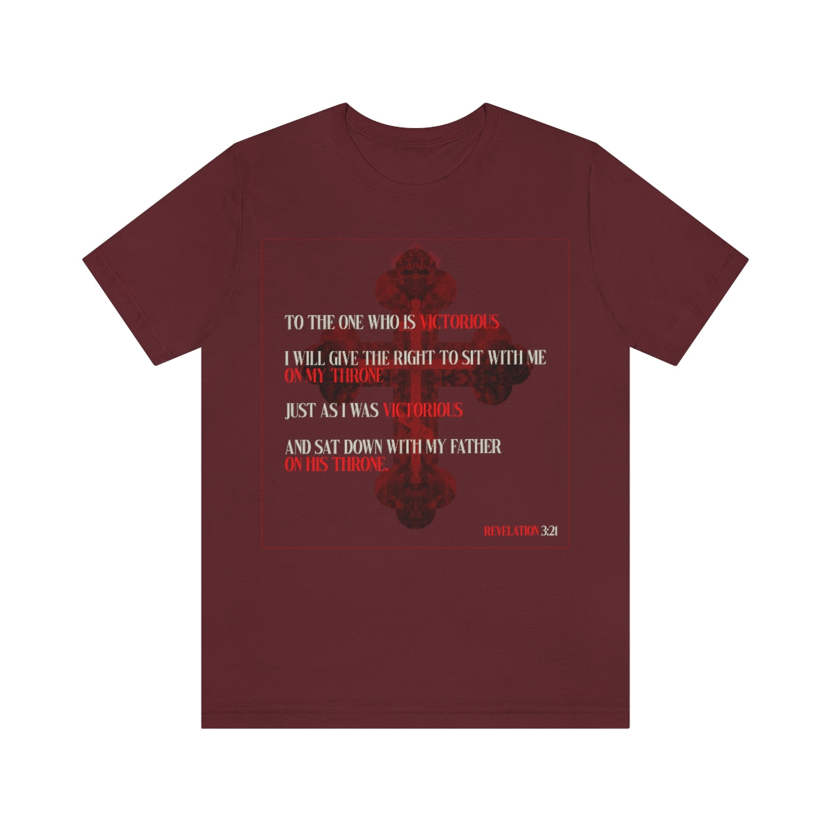 To the One Who Is Victorious No. 3 | Orthodox Christian T-Shirt