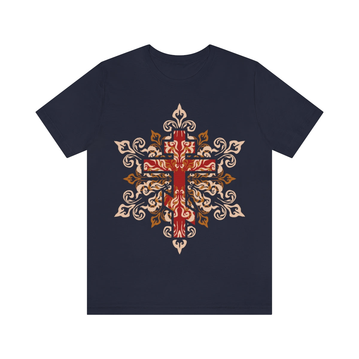Ornate Cross No. 1 | Orthodox Christian T-Shirt
