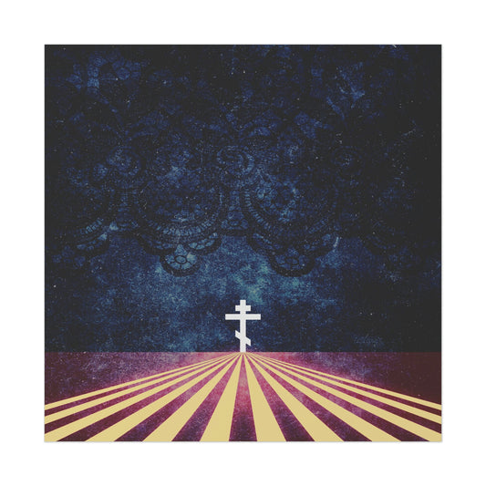 Treasure Hidden in a Field (Matthew 13:44) No. 1: Frame 4 | Orthodox Christian Art Poster