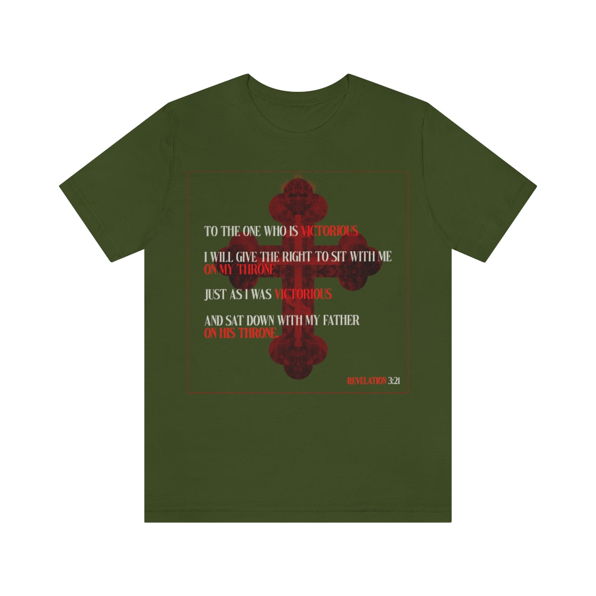 To the One Who Is Victorious No. 3 | Orthodox Christian T-Shirt