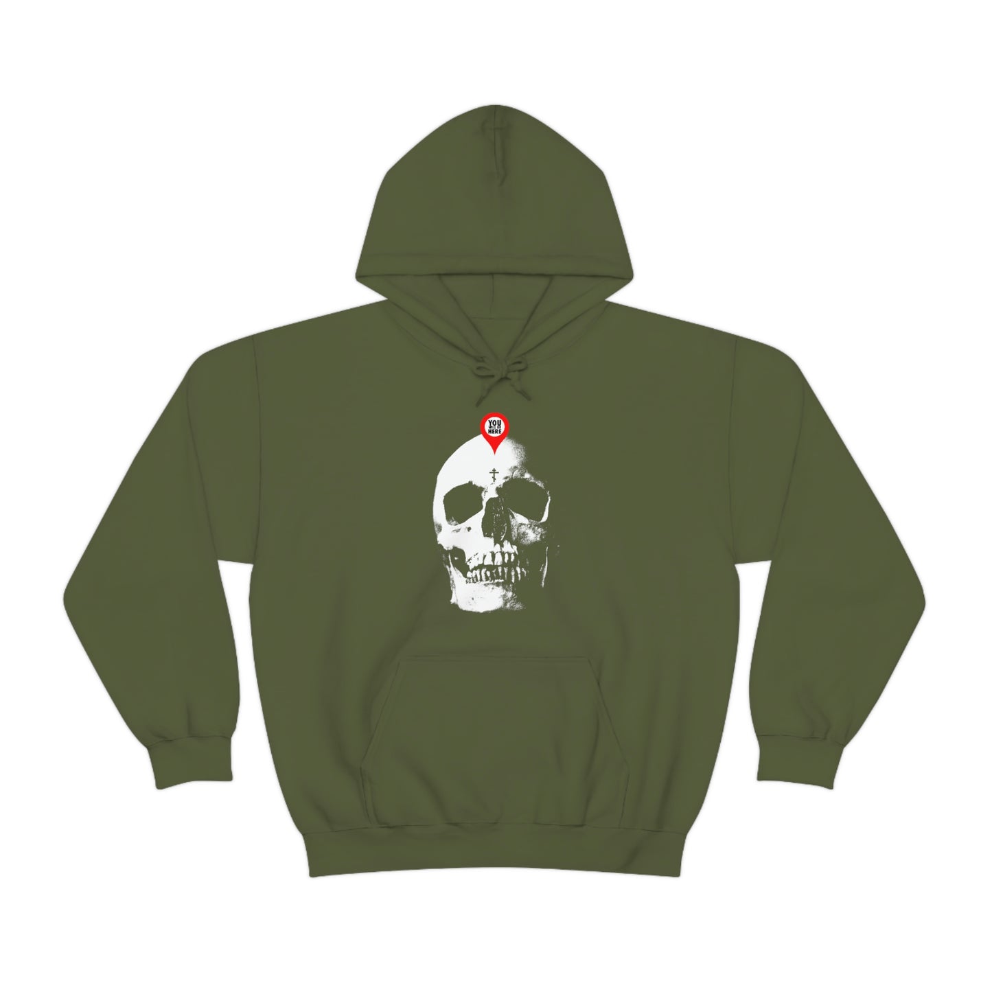 You Will Be Here Design No. 1 | Orthodox Christian Hoodie / Hooded Sweatshirt