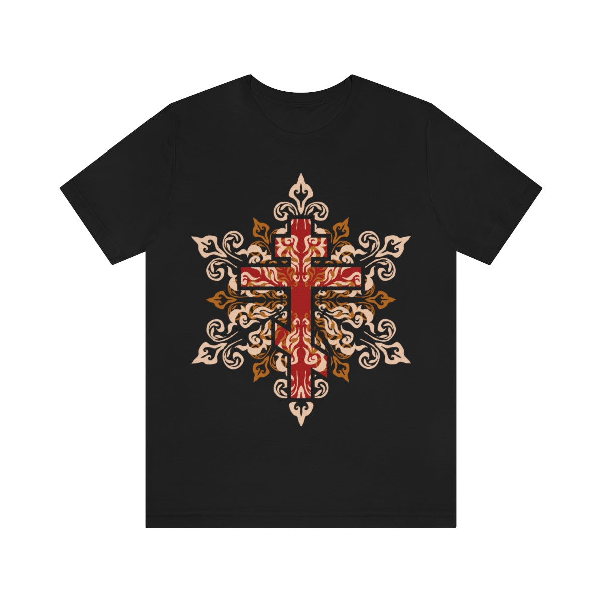 Ornate Cross No. 1 | Orthodox Christian T-Shirt