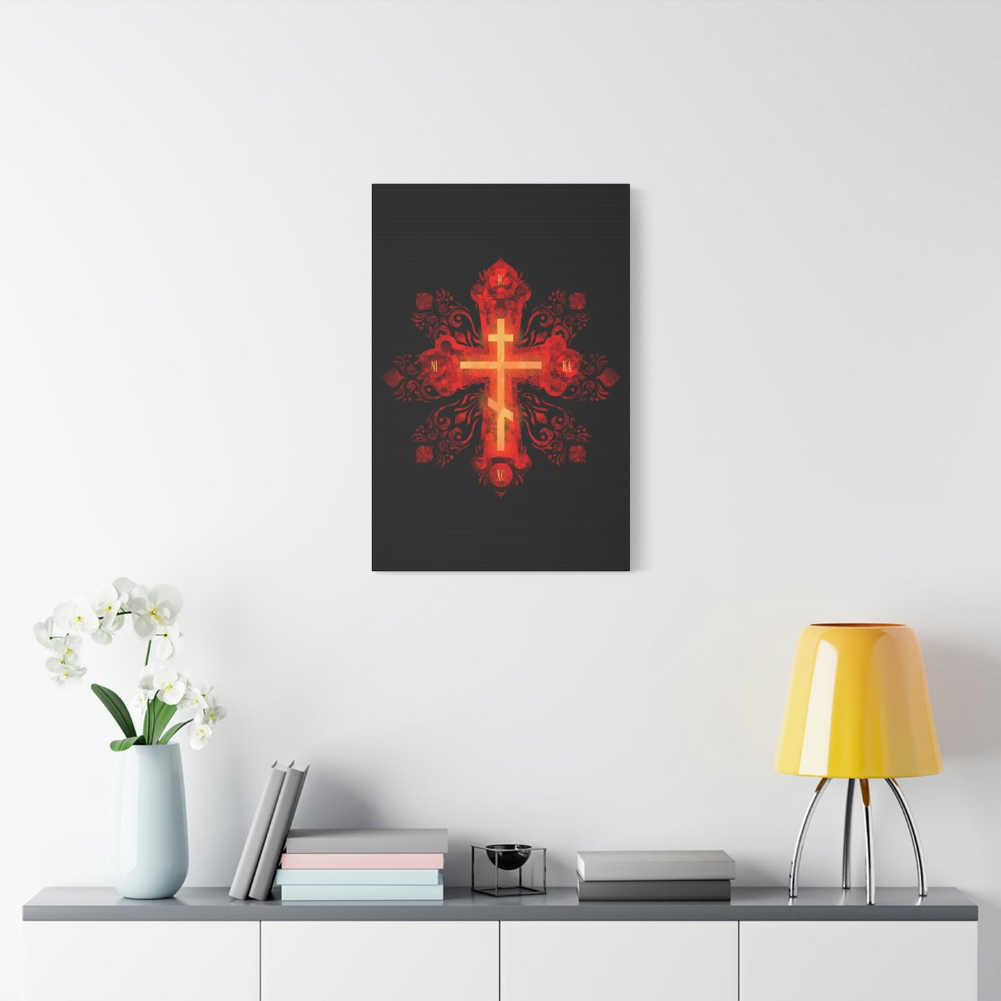 Art Cross: Russian Animation Style No. 1 | Orthodox Christian Canvas Art