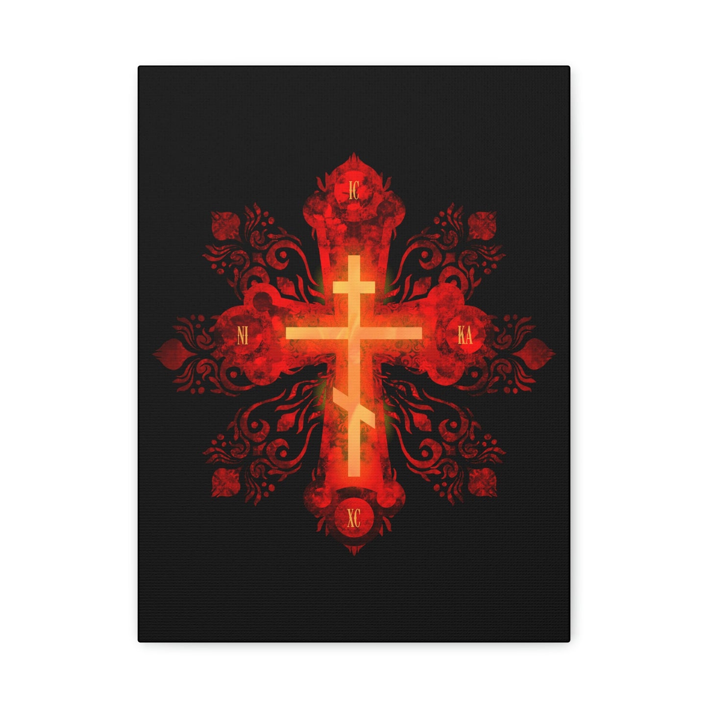 Art Cross: Russian Animation Style No. 1 | Orthodox Christian Canvas Art