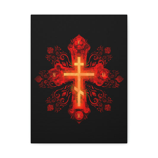 Art Cross: Russian Animation Style No. 1 | Orthodox Christian Canvas Art
