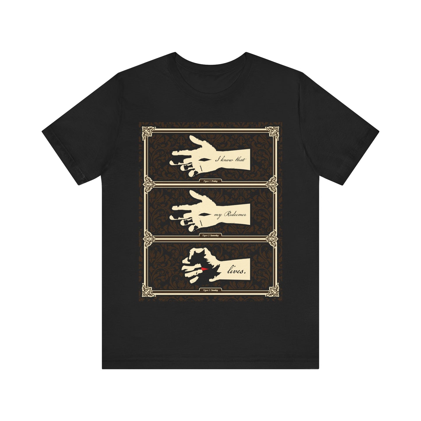 I Know That My Redeemer Lives (Job 19:25) No. 1  | Orthodox Christian T-Shirt