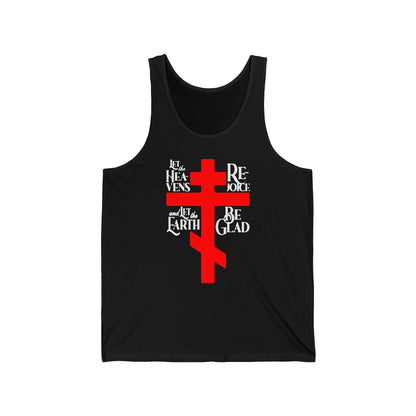 Let the Heavens Rejoice | Psalm 96 (95 Septuagint) | Orthodox Christian Liturgical Hymn | Russian Cross | Orthodox Christian Tank Top