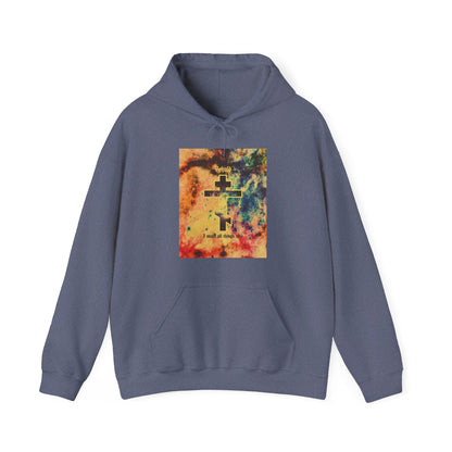 Behold, I Make All Things New (Revelation 21:5) | Cosmic Orthodox Cross On Inverted Starfield | Second Coming | Orthodox Christian Hoodie