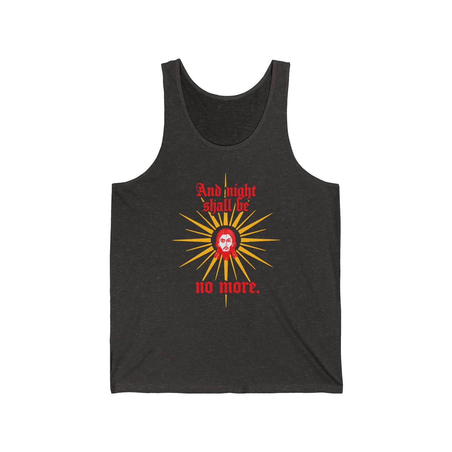 And Night Shall Be No More 2 | Orthodox Christian Tank Top