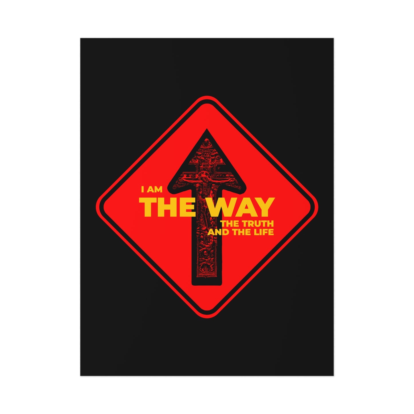 I Am the Way, the Truth and the Life No. 1 |  Orthodox Christian Art Poster