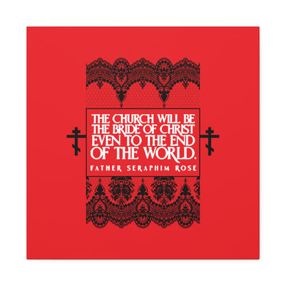 The Church Will Be the Bride of Christ No. 2 | Orthodox Christian Canvas Art