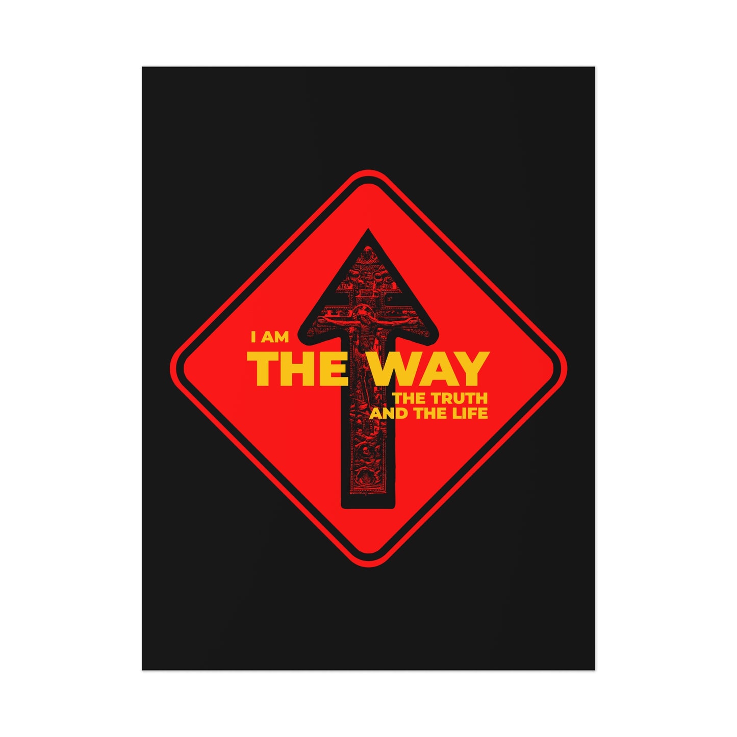 I Am the Way, the Truth and the Life No. 1 |  Orthodox Christian Art Poster