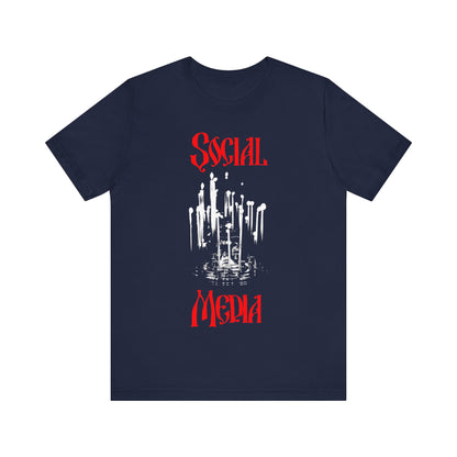 Social Media (Candles) No. 1 | Orthodox Christian T-Shirt