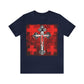 Alpha and Omega Art Cross/Crucifix No. 1 | Orthodox Christian T-Shirt