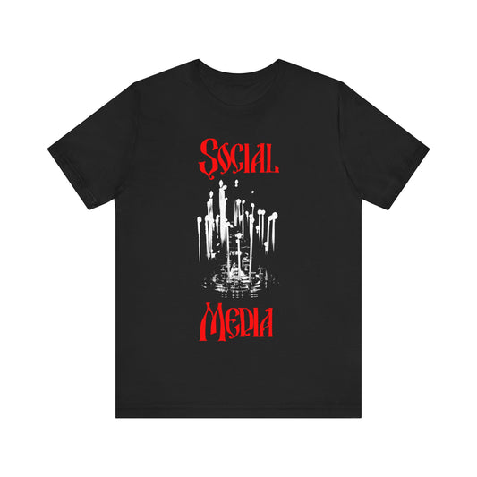 Social Media (Candles) No. 1 | Orthodox Christian T-Shirt