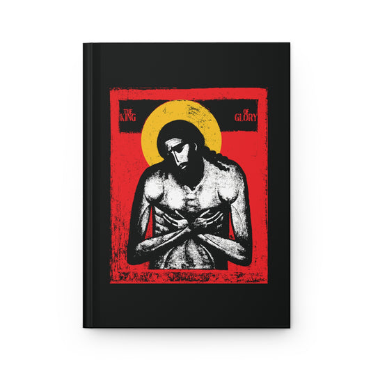 The King of Glory IconoGraphic No. 1 | Orthodox Christian Accessory | Hardcover Journal