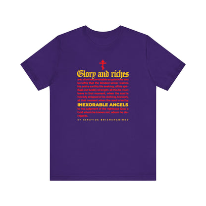 Inexorable Angels (St Ignatius Brianchaninov) No. 1 | Orthodox Christian T-Shirt