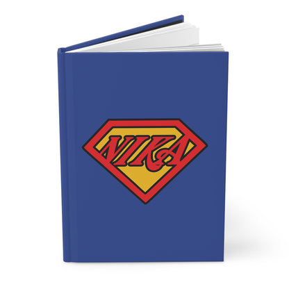 NIKA Superm@n Logo No. 1 | Orthodox Christian Accessory | Hardcover Journal