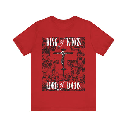 King of Kings, Lord of Lords (Jesus Christ Crucifix IconoGraphic) No. 1 | Orthodox Christian T-Shirt