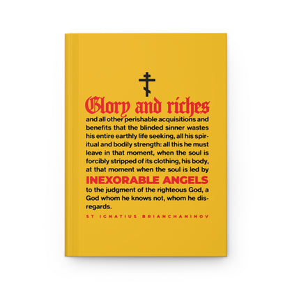 Inexorable Angels (St Ignatius Brianchaninov) No. 1 | Orthodox Christian Accessory | Hardcover Journal