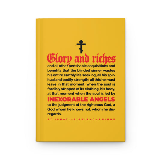Inexorable Angels (St Ignatius Brianchaninov) No. 1 | Orthodox Christian Accessory | Hardcover Journal