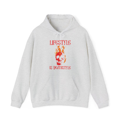 Lifestyle is Deathstyle No.1 | Orthodox Christian Hoodie / Hooded Sweatshirt