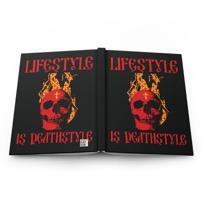 Lifestyle is Deathstyle No.1 | Orthodox Christian Accessory | Hardcover Journal