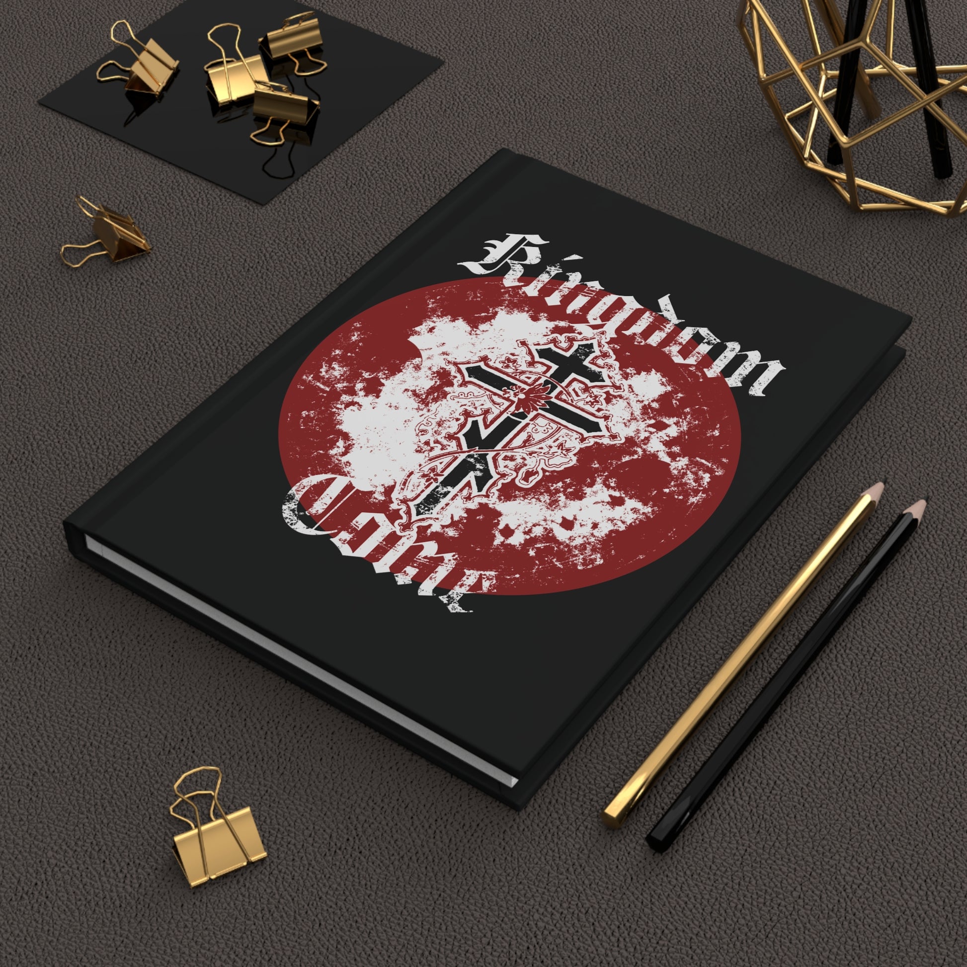 The Kingdom Come Orthodox Christian Hardcover Journal, adorned with a cross and vine, invites quiet reflection—echoing St. Ignatius Brianchaninov’s teachings on remembrance of death and overcoming spiritual death.