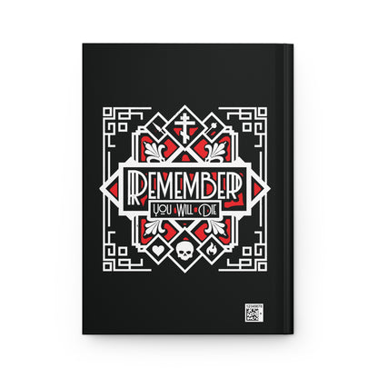 Remember You Will Die: Art Deco Design No.3  | Orthodox Christian Accessory | Hardcover Journal