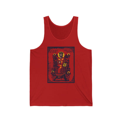 Every Knee Shall Bow (Jesus Christ IkonoGraphic) No. 1 | Orthodox Christian Tank Top