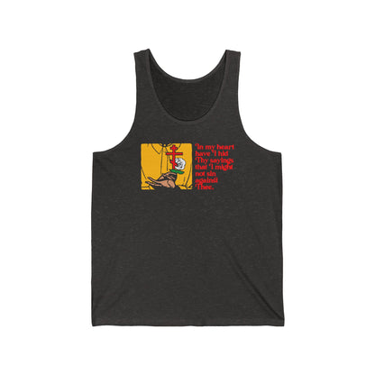 In My Heart Have I Hid Thy Sayings (Psalm 117/118) 1 | Orthodox Christian Tank Top