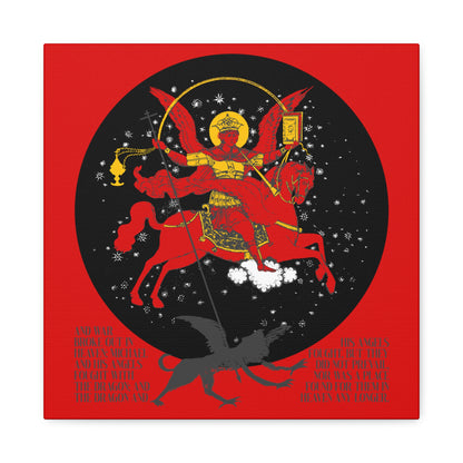 Archangel Michael of the Apocalypse No. 1 | Canvas IconoGraphik | Orthodox Christian Art