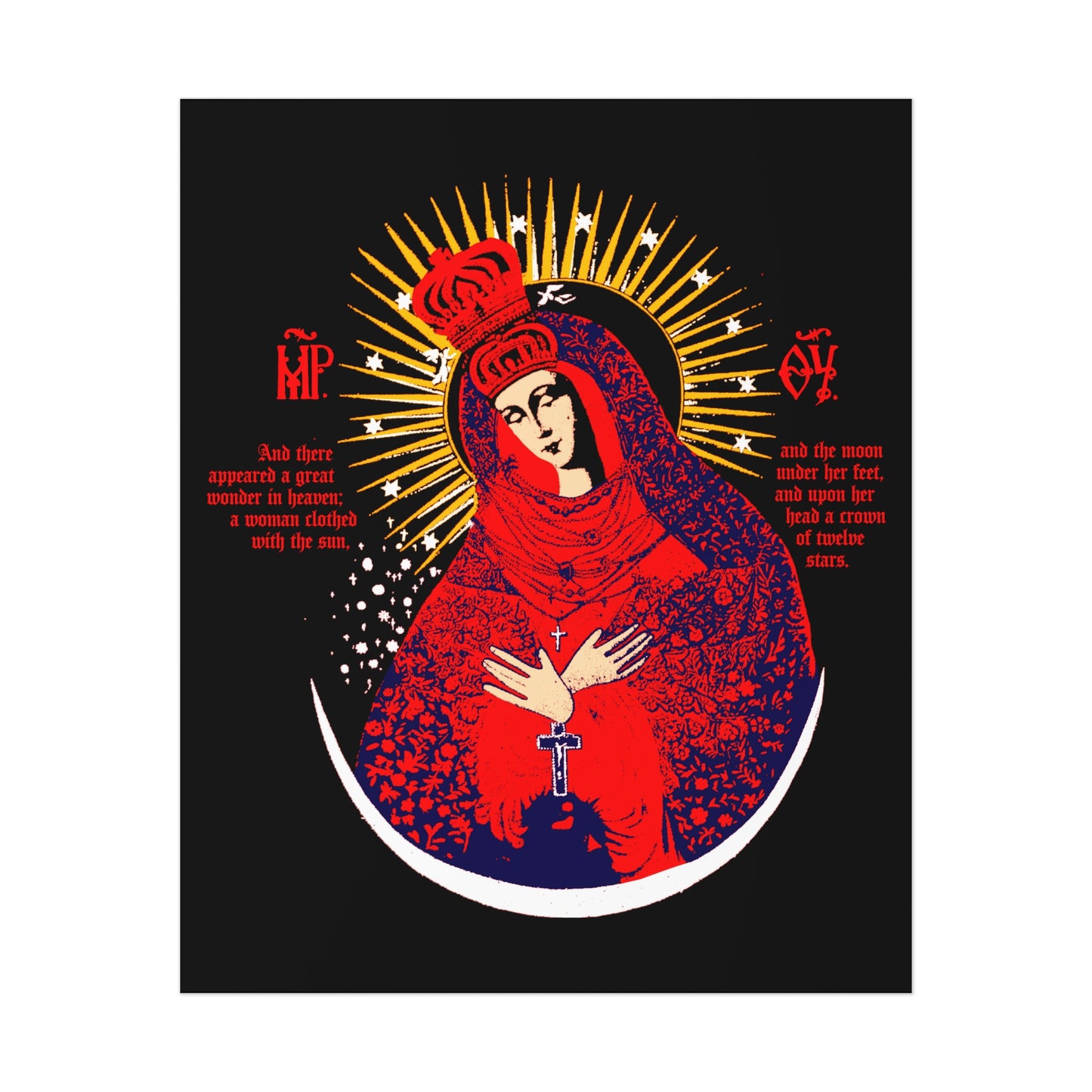 Our Lady the Gate of Dawn No. 1 | Orthodox Christian Art Poster