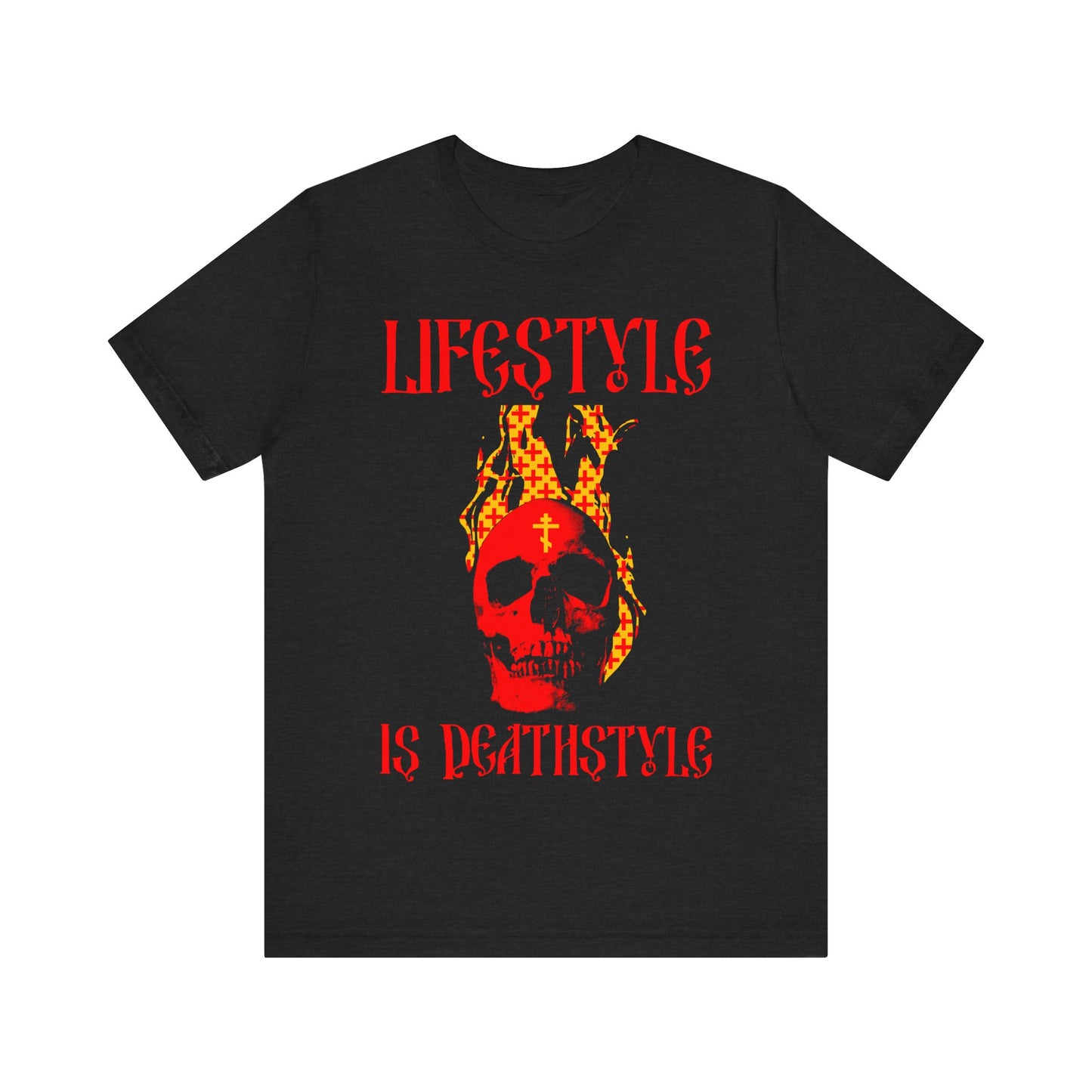 Lifestyle is Deathstyle No.1 | Orthodox Christian Cotton T-Shirt
