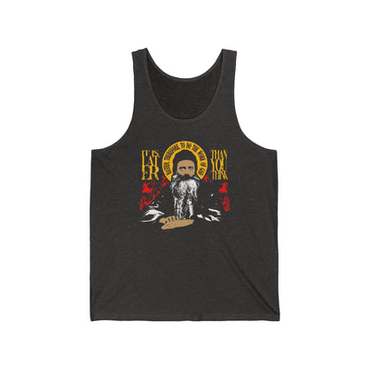 It's Later Than You Think (Fr Seraphim Rose) No. 13 | Orthodox Christian Jersey Tank Top / Sleeveless Shirt