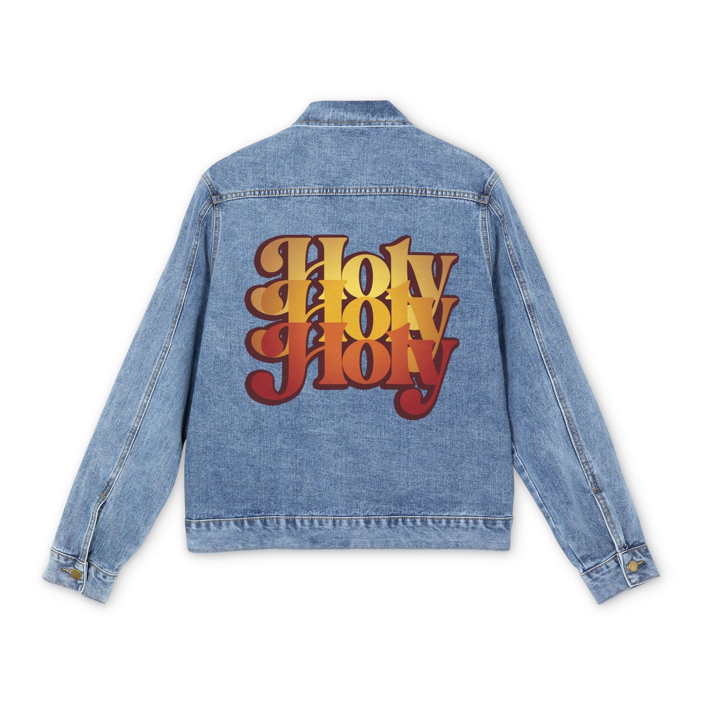 Holy Holy Holy Trisagion Liturgical Prayer 70s Style | Cherubim & Seraphim Prayer | Isaiah 6 | Orthodox Christian Jean Jacket