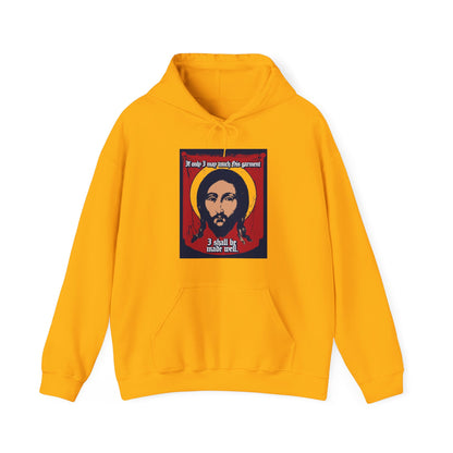 If Only I May Touch His Garment (Matthew 9:21) No. 1 | Orthodox Christian Hoodie