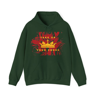 Take Up Your Cross No. 1 (Matthew 16:24-26) | Orthodox Christian Hoodie