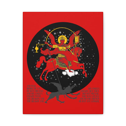 Archangel Michael of the Apocalypse No. 1 | Canvas IconoGraphik | Orthodox Christian Art