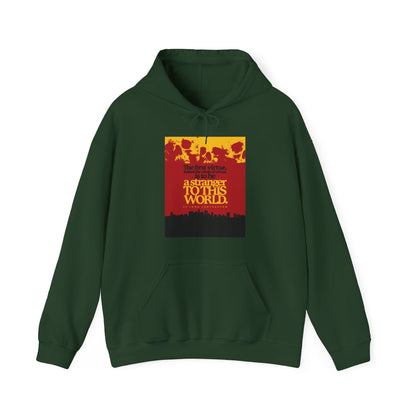 The Whole of Virtue is to Be a Stranger To this World (St John Chrysostom) | Skull Aesthetic | Orthodox Christian Hoodie / Hooded Sweatshirt