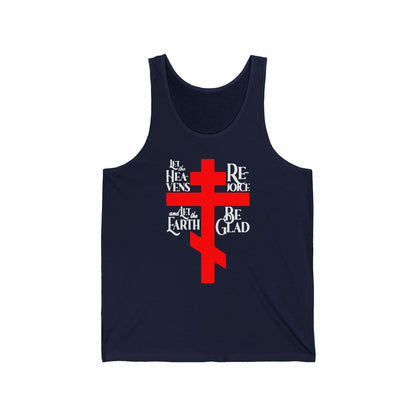 Let the Heavens Rejoice | Psalm 96 (95 Septuagint) | Orthodox Christian Liturgical Hymn | Russian Cross | Orthodox Christian Tank Top